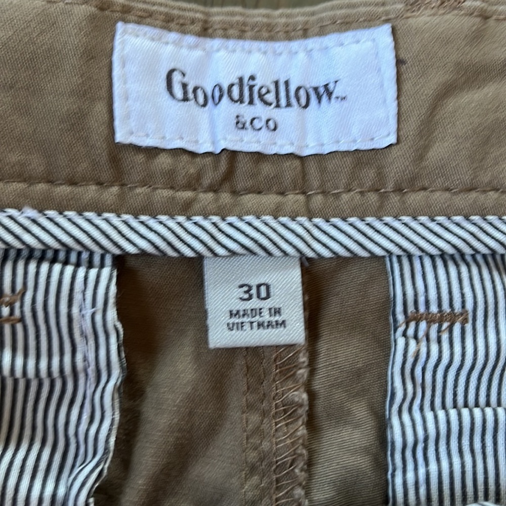 Men’s Size 30 Goodfellow & Co Flat Front Linden Shorts - Picture 5 of 8